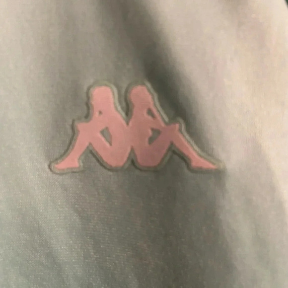 Kappa Women's 222 Banda Faratsiho Track Jacket Pool Blue Sz S - Picture 4 of 12